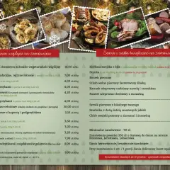 Menu wigilijne na zamówienie: barszcz, pierogi, gołąbki, karp i inne dania. Zamówienia świąteczne na wigilię.