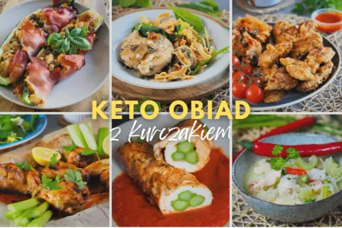 Keto obiady z kurczakiem: faszerowana cukinia, skrzydełka, rolada z szparagami i inne pyszne przepisy.
