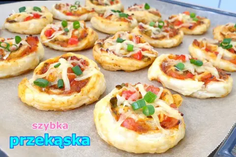 Szybkie i proste przepisy z gotowego ciasta francuskiego na smakołyki