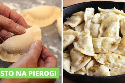 Idealne ciasto na pierogi z mlekiem - łatwy przepis krok po kroku
